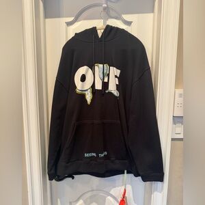 Off White C/O Virgil Abloh 2017 Salvador Dalí Melting Clocks Hoodie